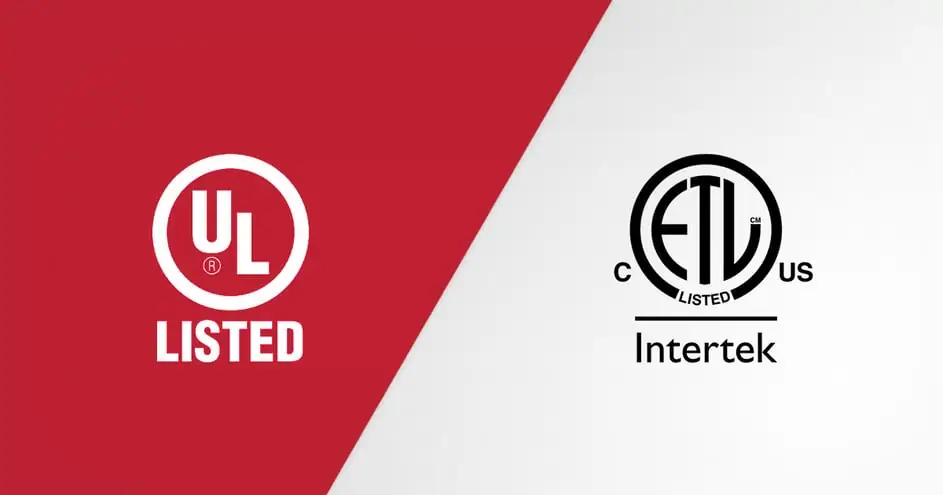 UL and ETl logos